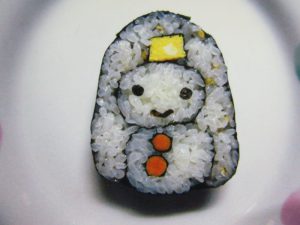 12月4日　「はじめての飾り巻き寿司～雪だるま」開講
